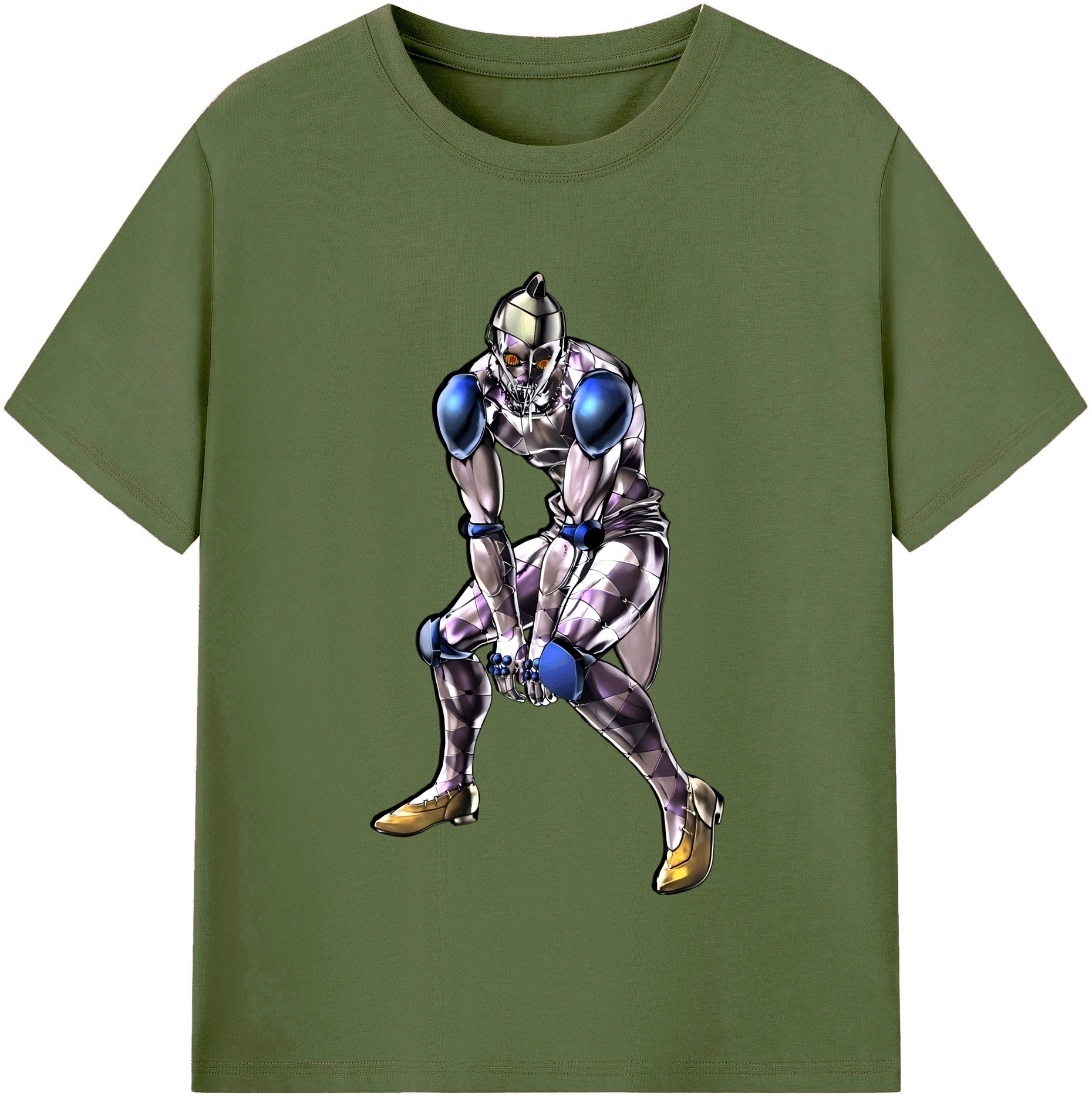 （画像用） ジョジョの奇妙な冒険 JoJo's Bizarre Adventure 綿100％半袖Tシャツ（フロントプリント）